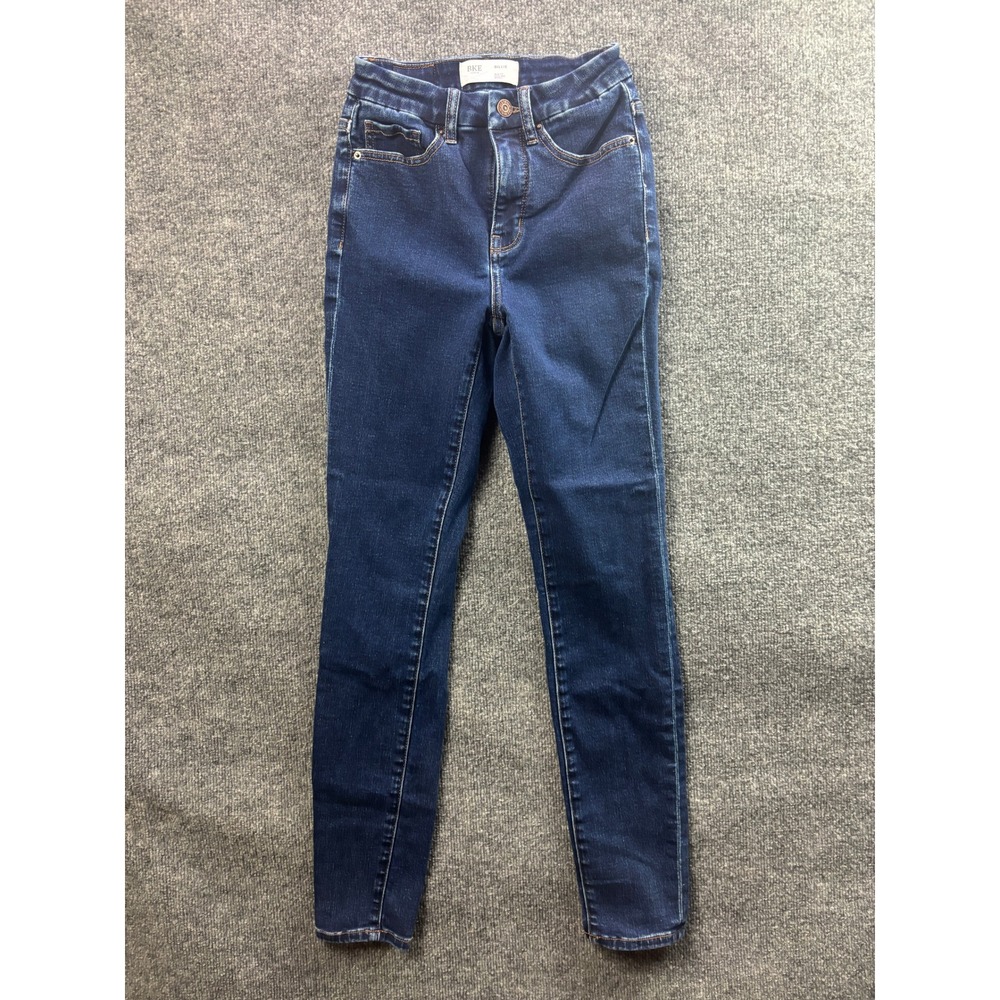 BKE Billie Skinny Jeans Women 23 Dark Wash High Rise Slim Fit AXB271S